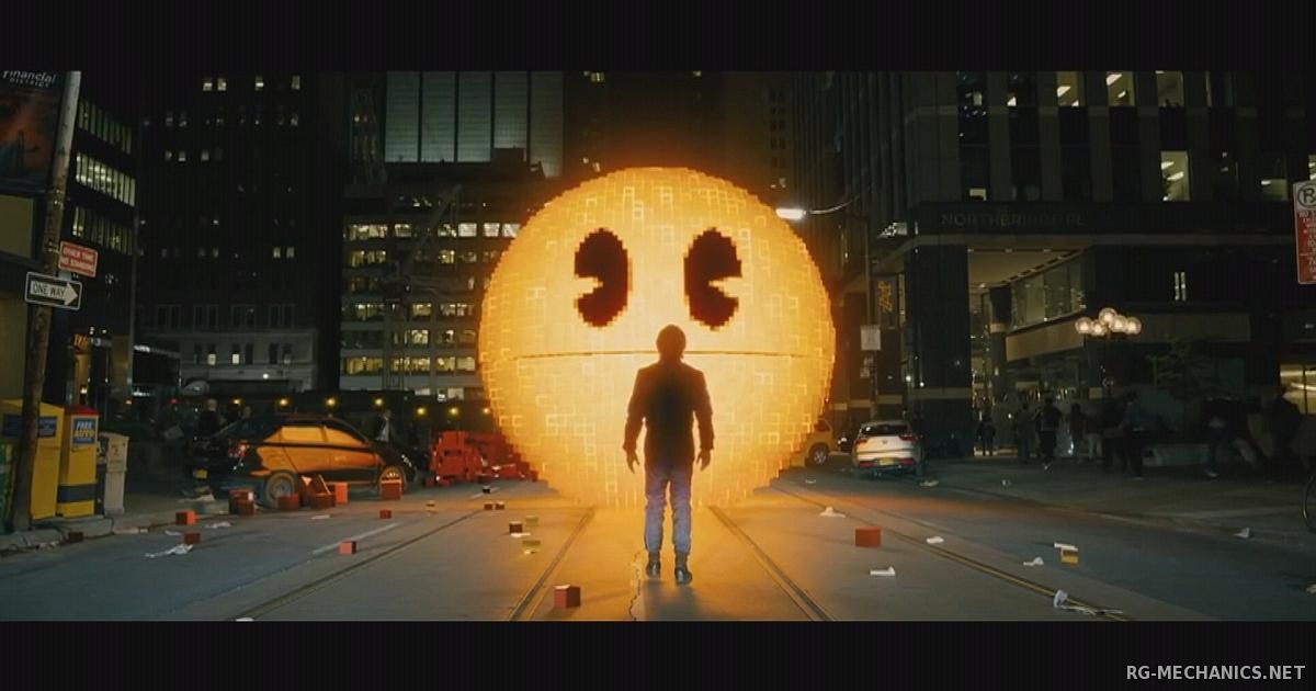 Скриншот к игре Пиксели / Pixels (2015) HDRip от Scarabey | Лицензия