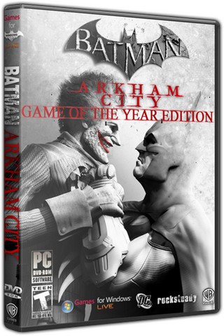 Обложка к игре Batman: Arkham City - Game of the Year Edition (2012) PC | RePack от z10yded