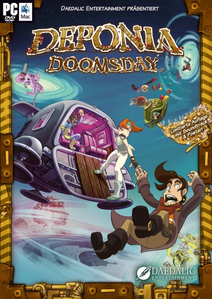 Обложка к игре Deponia Doomsday (2016) PC | Лицензия