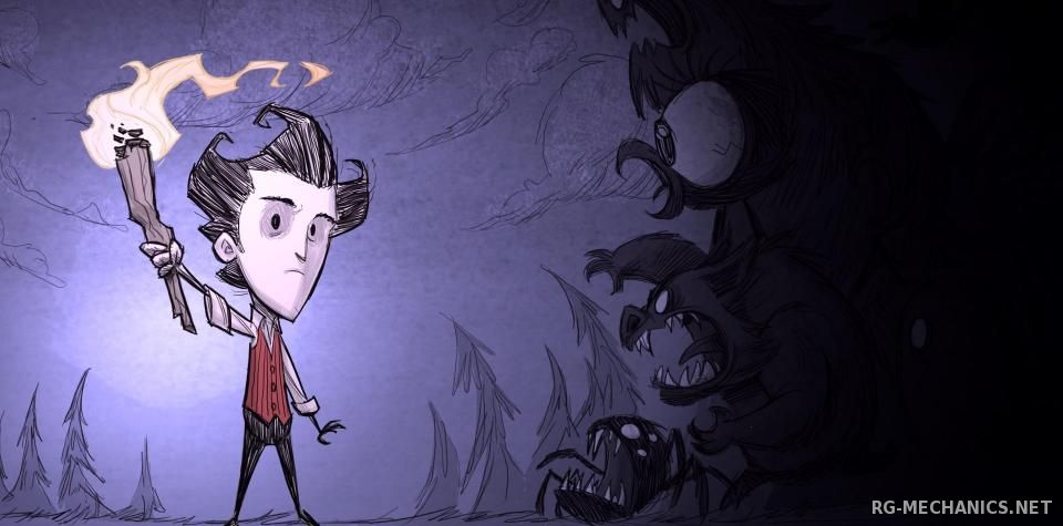 Обложка к игре Don't Starve [v1.73098] PC (2013) | RePack от Pioneer