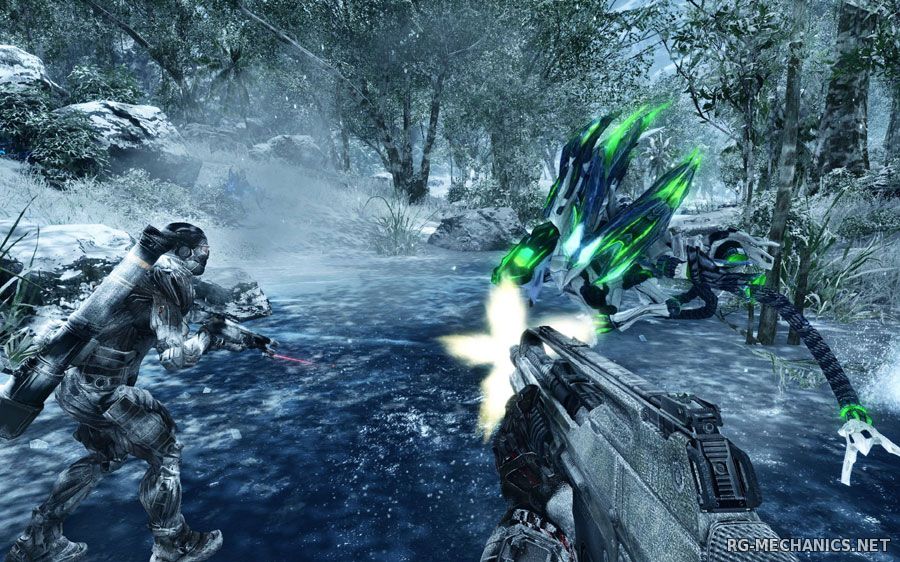 Обложка к игре Crysis Warhead [v.1.1.1.711] (2008) PC | Steam-Rip от Juk.v.Muravenike